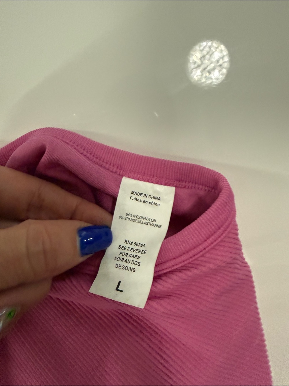 Jockey Fuchsia Racerback Sports Bra - Picture 4 of 4